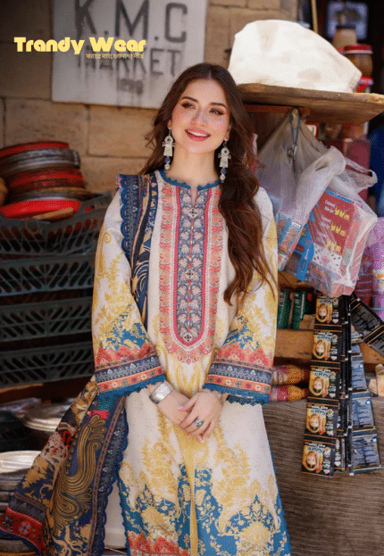 Pakistani Inspired Silk Three Piece Suit